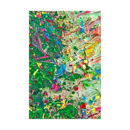 Mark Lovejoy 'Abstract Splatters Lovejoy 13' Canvas Art,22x32